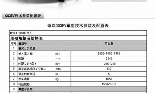 奇瑞电动汽车价格表纯电动多少_奇瑞电动汽车价格表纯电动多少钱一辆